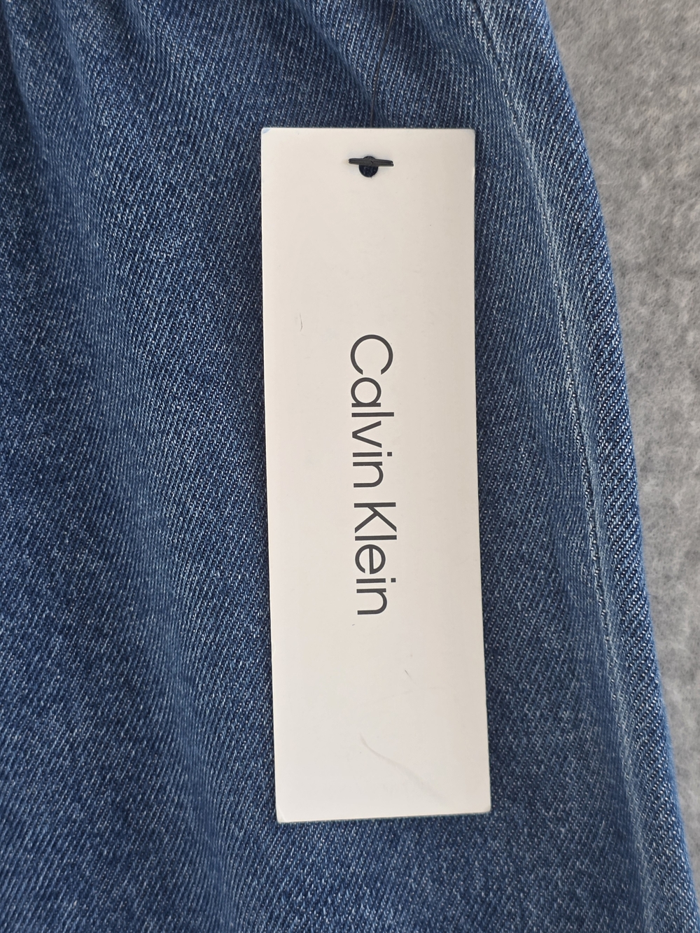 Calvin Klein Women's Blue Denim Pull-On Pants Suze L NWT - Picture 11 of 12